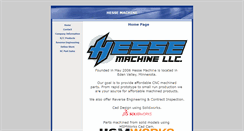 Desktop Screenshot of hessemachine.com